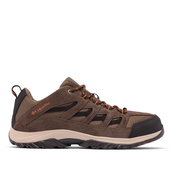 Columbia Crestwood Hiking Shoes Men Brown USA (US1356227)